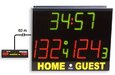 basketball scoreboard with console display, electronic scoreboard for volleyball, five-players football, handball